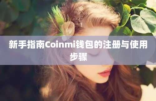 新手指南Coinmi钱包的注册与使用步骤