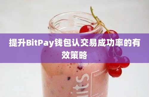 提升BitPay钱包认交易成功率的有效策略