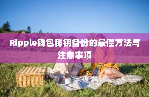 Ripple钱包秘钥备份的最佳方法与注意事项