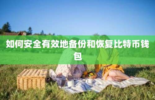 如何安全有效地备份和恢复比特币钱包