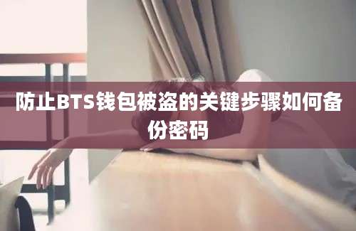 防止BTS钱包被盗的关键步骤如何备份密码