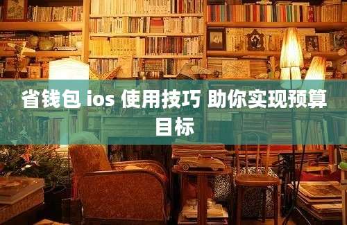 省钱包 ios 使用技巧 助你实现预算目标