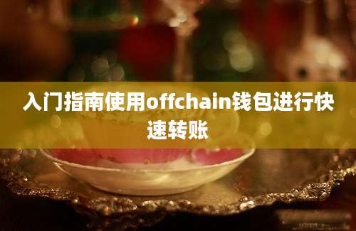 入门指南使用offchain钱包进行快速转账