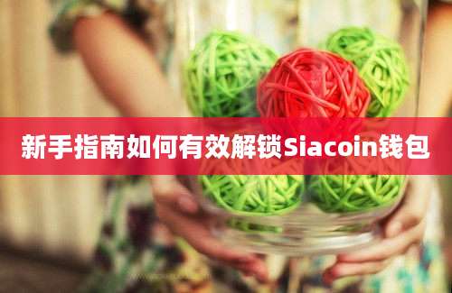 新手指南如何有效解锁Siacoin钱包