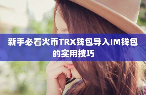 新手必看火币TRX钱包导入IM钱包的实用技巧