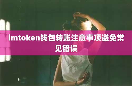 imtoken钱包转账注意事项避免常见错误