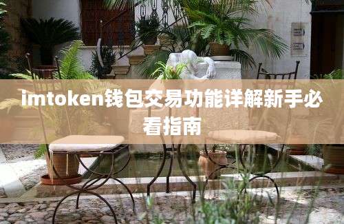 imtoken钱包交易功能详解新手必看指南