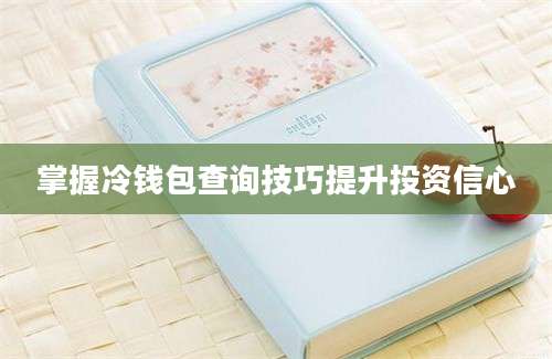 掌握冷钱包查询技巧提升投资信心