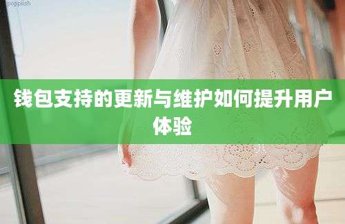 钱包支持的更新与维护如何提升用户体验